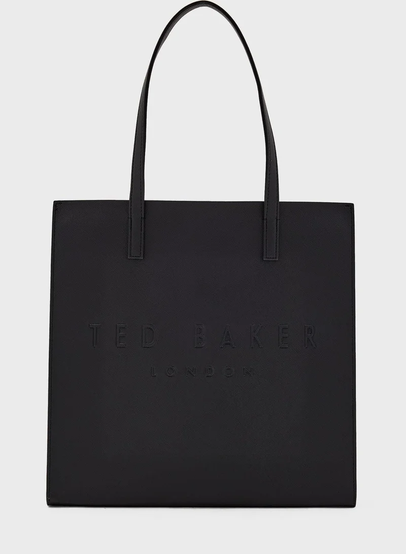 Ted Baker Soocon Crosshatch Large Tote Bag